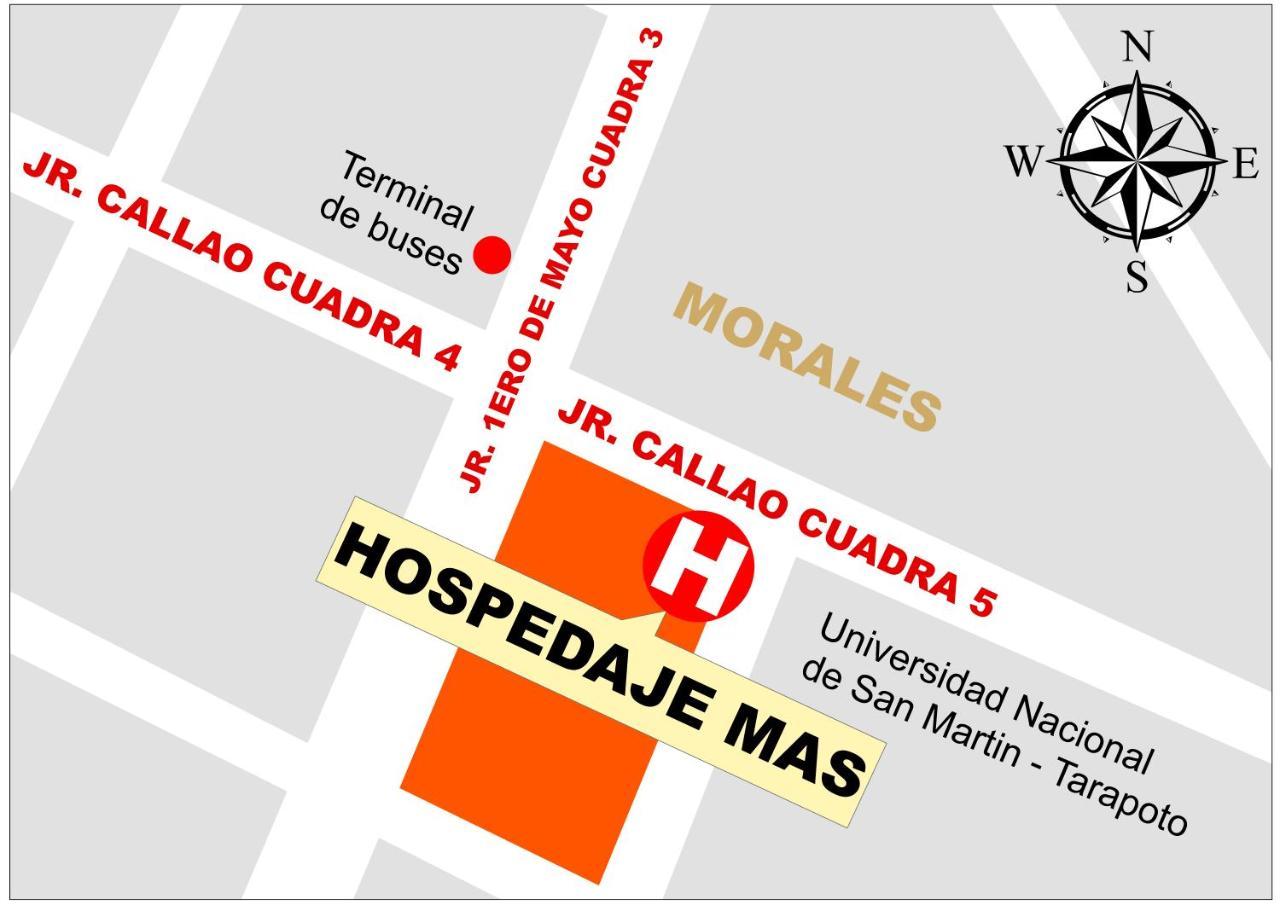 Hospedaje Mas Tarapoto Bagian luar foto